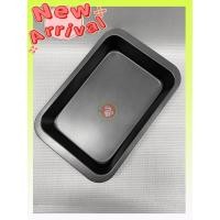ราคา ถาดอบสี่เหลี่ยม (9.5*14 นิ้ว) Non-Stick Baking Tray ถาดอบขนม (3058364382)