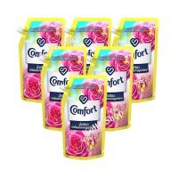ราคา Comfort คอมฟอร์ท อัลตร้า น้ำเดียว น้ำยาปรับผ้านุ่ม สีชมพู 540 มล.( แพ็ค 6 ถุง) (3973810971)