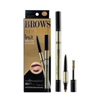ราคา Mistine 3D Brows Secret Brow Set ดินสอเขียนคิ้ว 3ดี มิสทีน 1.5g เขียนคิ้วพลอย (40571506302)