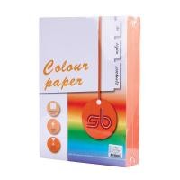ราคา SB กระดาษสีถ่ายเอกสาร# A9 A4 80แกรม ส้ม 500 แผ่น (20559576456)