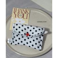 ราคา กระเป๋าสตางค์ กระเป๋าใส่เหรียญ กระเป๋าใส่บัตร กระเป๋าแฟชั่นลาย Polka Dot ลายหมา (28238776525)