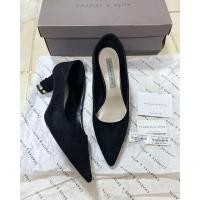 ราคา รองเท้าส้นสูงสีดำ charles and keith 37-38 (22007458927)