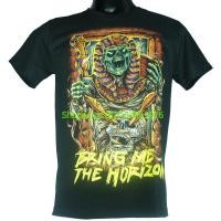 ราคา เสื้อวง Bring Me The Horizon วงดังๆ วินเทจ วินเทจ บริงมีเดอะฮอไรซัน BMH1376 (368018803)