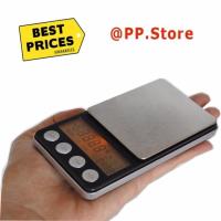 ราคา เครื่องชั่งดิจิตอล เครื่องชั่งจิวเวอรี่แบบพกพา 200 กรัม (สีเงิน )Digital Pocket Scale IPE Series 0.01g-200g (644980253)