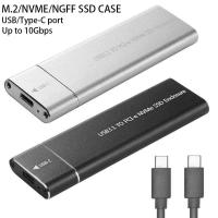 ราคา กล่องฮาร์ดดิสก์ไดรฟ์ USB3.1 Type-c เป็น M.2 M Key NVMe SSD Usb-c 10Gbps ความเร็วสูง 2.5 นิ้ว สําหรับแล็ปท็อป โทรศัพท์มือถือ แท็บเล็ต (25170644468)