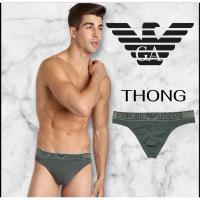 ราคา กางเกงในชาย Emporio Armani Thong สีเขียว olive size M (53700183876)