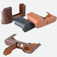 ราคา เหมาะสําหรับ Leica TL กระเป๋ากล้องฐาน Leica T TL2 เคสหนังพิเศษครึ่งชุดจับ TYP701 เคสป้องกัน (49803909551)