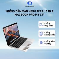 ราคา JCPAL 5in1 ฟิล์มกันรอยแล็ปท็อปสําหรับ Laptop Pro 13 นิ้ว M1 2021 - สีเงิน (41724472153)