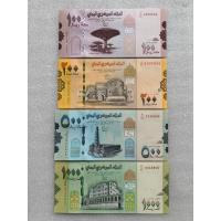 ราคา ธนบัตรรุ่นเก่าของประเทศเยเมน ชนิด100-1000Rials ปี2017-2019 ยกชุด4ใบUNC (23736037161)