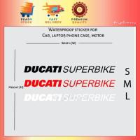 ราคา DUCATI Superbike สติกเกอร์สะท้อนแสง stiker racing motorsport superbike pantula kaya ไวนิลกันน้ํา Decal (55303089342)