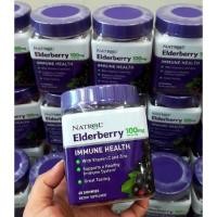 ราคา Natrol, Elderberry Immune Health, 100 mg, 60 Gummies (8285667570)