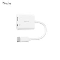 ราคา BELKIN อะแดปเตอร์หูฟัง USB-C to 3.5 Audio+USB-C Charger Adapter , Support 60W (25817232027)