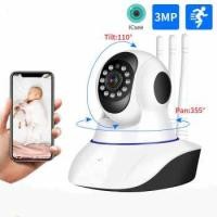 ราคา Onvif CCTV WiFi IP Camera Two Way Audio Baby Monitor 1080p - HS3 (26865212509)