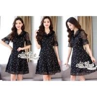 ราคา ส่งฟรี EMS/ชุดเดรส งานป้าย (1428497213)