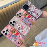 ราคา เคสไอโฟน17 สำหรับ IPhone 16 17 11 15 13 12 14 Pro Max 17AIR 7 16 8 15 Plus XR X XS ปกอ่อนลายคิตตี้เมโลดี้สุดน่ารัก (57050080699)