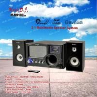 ราคา Music D.J. ลำโพงซับ 2.1 CH ลำโพงบลูทูธ รุ่น M-M9100AB (6554463521)