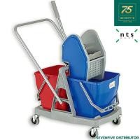 ราคา NTS ถังบีบม็อบ ถังปั่นและซักไม้ม็อบ ถังบีบผ้าม็อบ ม็อบถูพื้น ขนาด18ลิตรx2ถัง NTS1-MT-50L (6683034947)