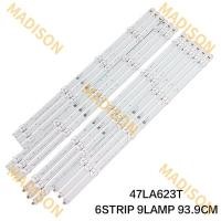 ราคา แถบแบ็คไลท์ทีวี LG ขนาด 47 นิ้ว 47la623t 6916l-1259a 1260a 1261a 1262a lc470due sfu2 (40401945510)