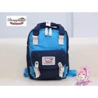 ราคา DOUGHNUT โดนัท กระเป๋าเป้ของแท้ 100% รุ่น Macaroon MINI สี SkyBlue x Navy น่ารัก (346682496)