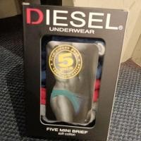 ราคา Diesel กางเกงชั้นใน ขนาดเล็ก สําหรับผู้ชาย (5in1) คละสี (DFC6037M) (26402431606)