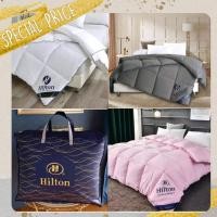 ราคา Hilton ผ้าห่มนวม ระดับ 5 ดาว ที่มีคุณภาพ ผ้านวมขนเป็ดเทียม100% เนื้อผ้านุ่ม ห่มสบาย ระบายอากาศได้ดี (20283175762)
