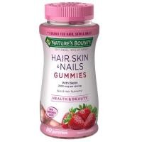 ราคา Nature’s Bounty Optimal Solutions Hair Skin&Nails Gummies Strawberry Flavored 80 Gummies (1020380262)