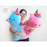 ราคา ตุ๊กตาม้ายูนิคอร์น นุ่มนิ่ม หมอนข้างม้ายูนิคอร์น (20103839784)
