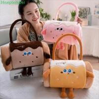 ราคา SPEPEMBER ผ้าห่มม้วนพับได้, ผ้าห่มงีบการ์ตูน 2 in 1, Cozy Plush มือถือผ้าห่มเครื่องปรับอากาศที่อบอุ่นพักกลางวัน (48003378085)