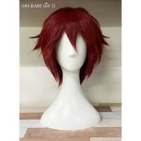 ราคา [วิกคอสเพลย์] วิกผมสั้น สีแดง วิกผมแฟนซี wig cosplay ไหมทนความร้อน สินค้าพร้อมส่ง (42423177774)