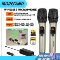 ราคา wireless microphoneไมโครโฟนไร้สาย ไมโครโฟน ไมค์ ไมโครโฟน UHF ไมค์คาราโอเกะ UHF ไมโครโฟน (25836560192)