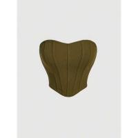 ราคา เกาะอก สีพื้น ชายทรงผ้าเช็ดหน้า shein (29366869216)