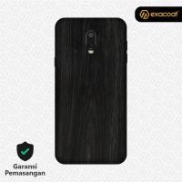 ราคา [EXACOAT] Galaxy J7+ Skins Wood Ebony (43555748433)