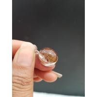 ราคา จี้ไหมทองผสมไหมนาค กรอบเงินแท้ทำมือ (6017482985)