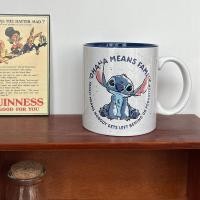 ราคา Stitch Star Treasure Stitch แก้วน่ารักถ้วยกาแฟเซรามิคถ้วยน้ําของขวัญถ้วย (49453569657)