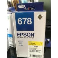 ราคา Epson T678 YELLOW สีเหลือง ตลับหมึกอิงค์เจ็ท ของแท้ Original InkJet T678490 (6153720883)