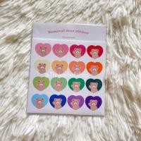 ราคา (พร้อมส่ง) Malling booth - sticker สติกเกอร์หัวใจ (3695205252)