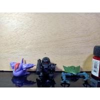 ราคา โมเดล กันดั้ม มินิ ฟิกเกอร์Bandai เหมา3ตัว มือสอง (27168530551)
