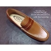 ราคา รองเท้าหนัง ทูโทน หนังสีเบจ-น้ำตาลแทน Leather Baige-Brown Shoes (10449344)