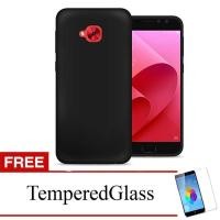 ราคา เคสสําหรับ Asus Zenfone 4 Selfie Pro - ZD552KL - 5.5 นิ้ว - Slim Soft Case - Solid Black - Free Temp (43370756477)