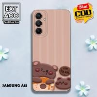 ราคา เคสโทรศัพท์ HP - Samsung A15 - เคสโทรศัพท์ Samsung A15 - External_Acc - Bear Motif - Fashion Case - Girls Case - Boys Case - Phone Silicon - Softcase - Cute Case - Phone Protector - (40964697581)