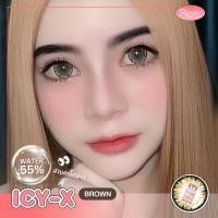 ราคา คอนแทคเลนส์ ✨ขนาดบิ๊กอายโตมาก✨Brown/Gray✨ Icy icy (Shinee)./ (40651539467)