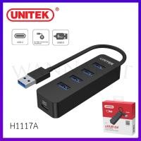 ราคา Unitek H1117A UHub USB3.0 4Port/USB C Powered 1Port อุปกรณ์เพิ่มช่องต่อ USB3.0 (27714922120)