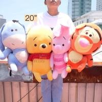 ราคา ตุ๊กตา Pooh พู & Piglet พิกเล็ต & Eeyore อียอร์ & Tigger ทิกเกอร์ Soft นุ่มนิ่ม 8/14/20นิ้ว พูห์ หมีพู หมีพูห์ (5800244523)
