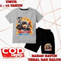 ราคา KATUN ชุดเด็กการ์ตูนอะนิเมะ motif boboiboy 2 วัสดุผ้าฝ้ายพรีเมี่ยม พิมพ์สกรีน DTF cln สีดํา (43524725740)