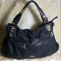 ราคา กระเป๋าสะพายหนังแท้แบรนด์ MORGAN (2845226526)