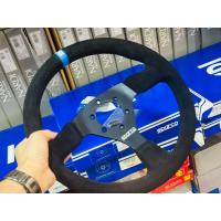 ราคา พวงมาลัย Sparco steering wheels R383 พวง หนังกลับ โลโก้ฟ้า ของแท้ เทคโนโลยี ด้ามจับกายวิภาคหนา เส้นผ่านศูนย์กลาง 330 มม (27763370125)