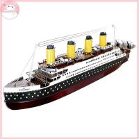 ราคา BWHTE ปริศนาไททานิคสี DIY เรือล่องเรือประกอบชุดโมเดลของเล่นเพื่อการศึกษาสําหรับเด็ก (48902201615)