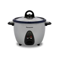 ราคา PANASONIC หม้อหุงข้าว 1 ลิตร เคลือบเทฟล่อน สีเงิน รุ่น SR-10FG (2535298110)