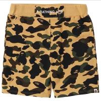 ราคา BAPE 1ST CAMO SWEAT SHORT (SS22)- YELLOW (27950800077)