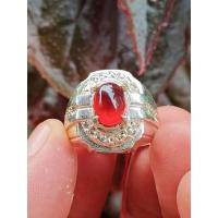 ราคา NATURAL RED GARNET RING CODE 1359 (28237933731)